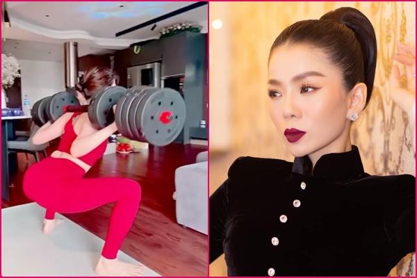 Lệ Quyên thả rông đón Trung Thu, để lộ vòng 1 mất hút-10