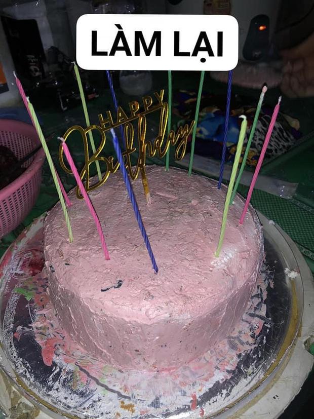 Cười ngã ngửa chiếc bánh sinh được phục chế sau khi té xe-3