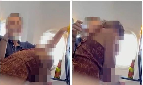 Cặp đôi thản nhiên mây mưa trên máy bay khiến hành khách cũng sốc-2