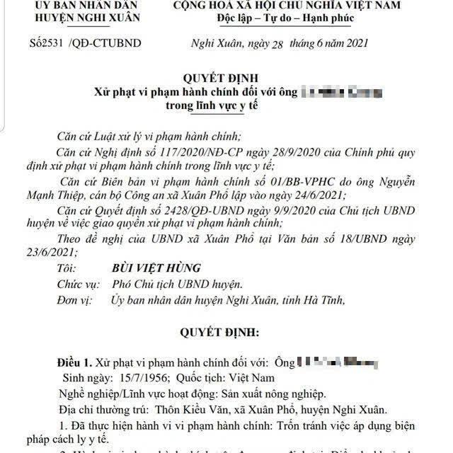 Kiện ngược UBND vì bị phạt 7.5 triệu khi cách ly mà ra ngoài livestream-2