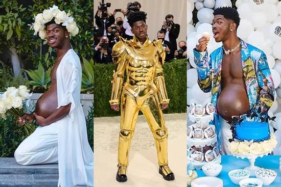 'Ảo ma' ở Met Gala: Sao nam khoe bụng bầu, có cả tiệc đi đẻ