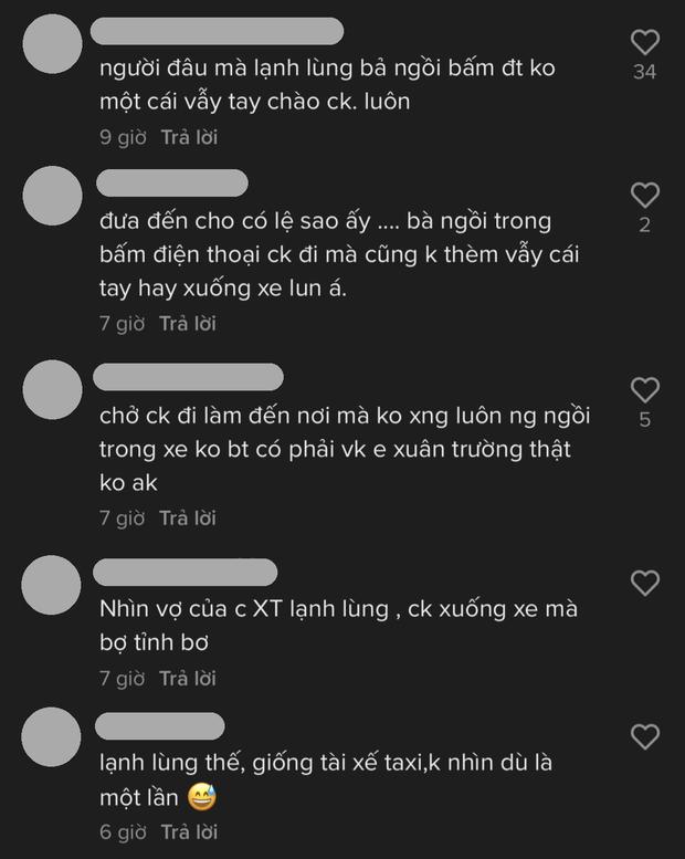 Tranh cãi thái độ vợ Xuân Trường khi lái ô tô đưa chồng lên tuyển-3