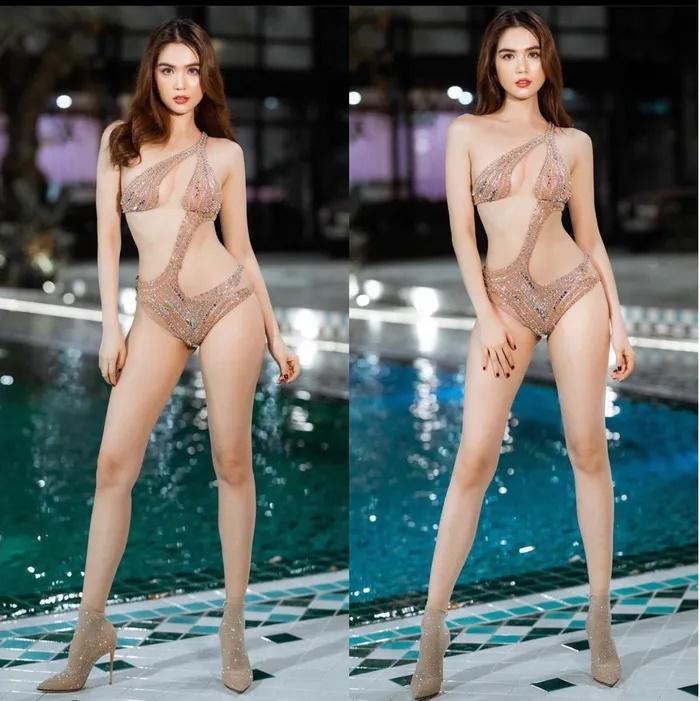 Ngọc Trinh xả ảnh áo tắm khét lẹt, vòng 1 khắc nhập khắc xuất-3