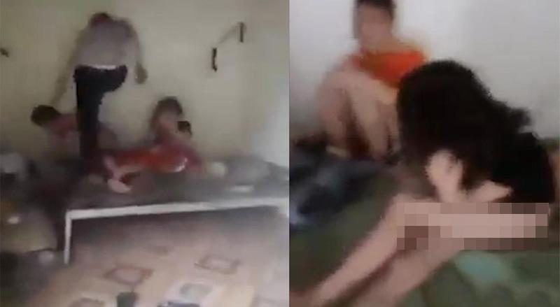 Thanh niên đạp cửa phòng trọ, đau đớn nhìn bồ mây mưa với trai-2