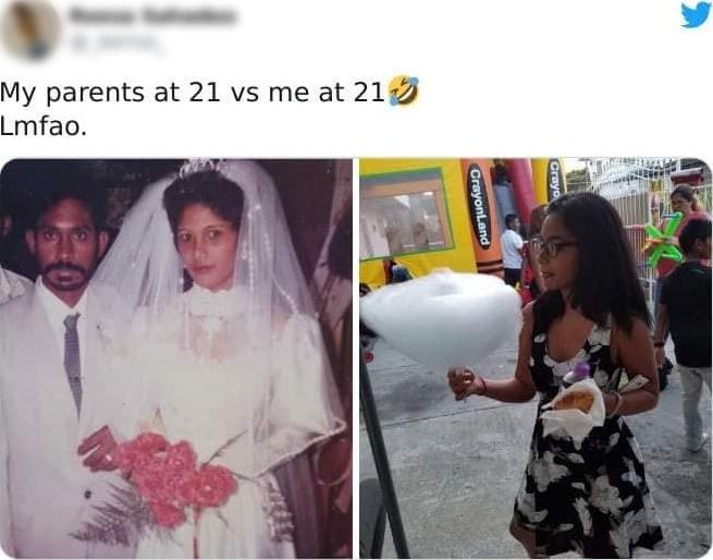 Loạt ảnh ngáo ngơ khi con cái lại cùng độ tuổi với bố mẹ-6