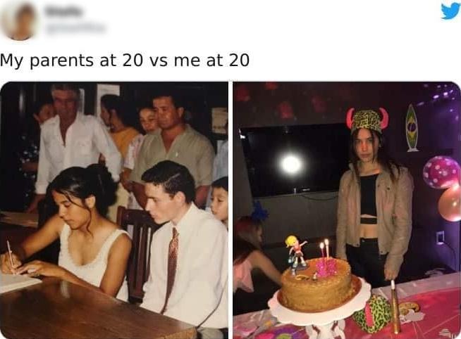 Loạt ảnh ngáo ngơ khi con cái lại cùng độ tuổi với bố mẹ-8