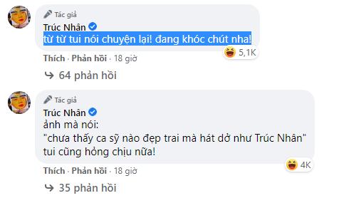 Bị chê xấu trai, Trúc Nhân dằn mặt kiểu gì mà hút 43k like?-3
