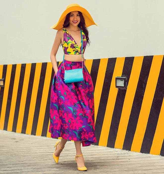 Sao Việt phối đồ màu sắc: Người chất chơi - kẻ như tắc kè hoa-1