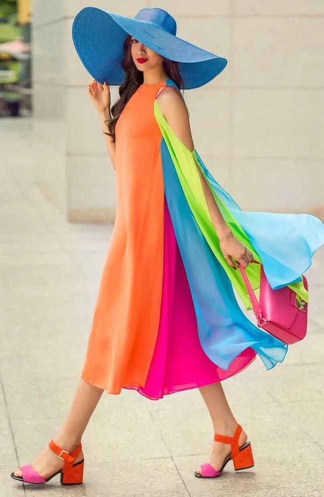 Sao Việt phối đồ màu sắc: Người chất chơi - kẻ như tắc kè hoa-2