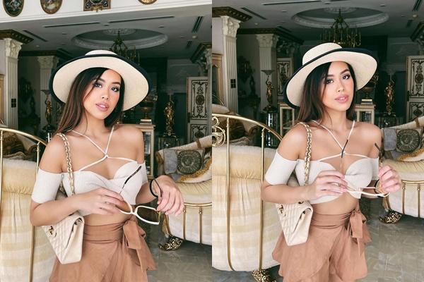 Tiên Nguyễn ở nhà lồng lộn khoe background toát mùi tiền-1