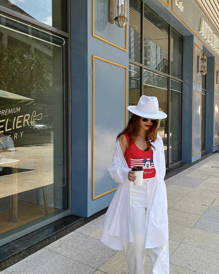 Yến Trang có bộ sưu tập áo sơ mi trắng mix&match cực kỳ đẳng cấp-8