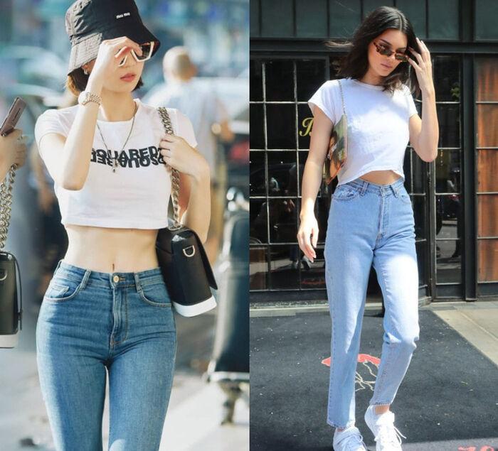 Thời trang đường phố đến thảm đỏ của Ngọc Trinh đều giống Kendall Jenner-2