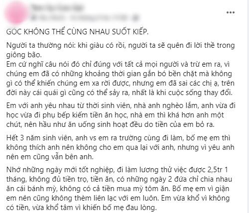 Bên nhau lúc nghèo khổ, khi thành đạt chồng bỏ vợ theo gái 18-1