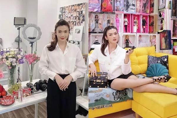 Cháy như Đào Bá Lộc: mặc áo hường, chân váy juyp cũn cỡn đi làm-7