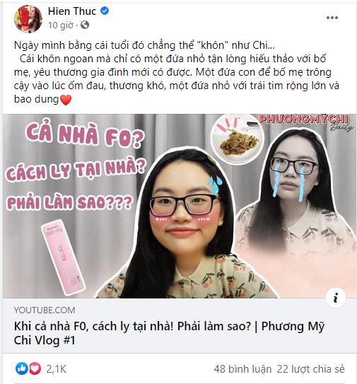 Ca sĩ Hiền Thục khen Phương Mỹ Chi khôn hơn tuổi-2