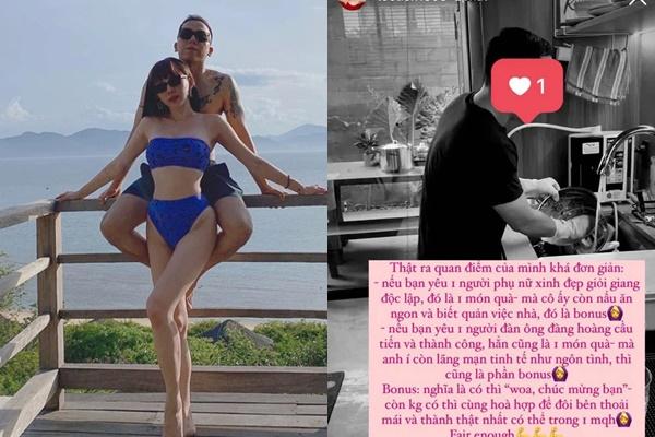 Hoàng Touliver giảm cân 6 múi nét căng, Tóc Tiên vội xin 2 triệu-8