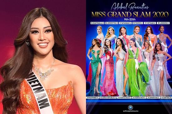 Khánh Vân trượt top 8 Miss Grand Slam, chưa vượt nổi H'Hen Niê