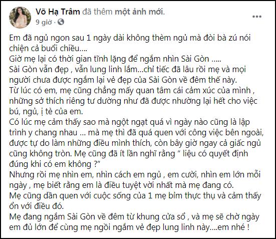 Góc khuất Võ Hạ Trâm: Liệu quyết định đúng khi có con?-1