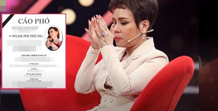 Phẫn nộ ảnh cáo phó giả Phi Nhung, Việt Hương quỵ bên linh cữu-4