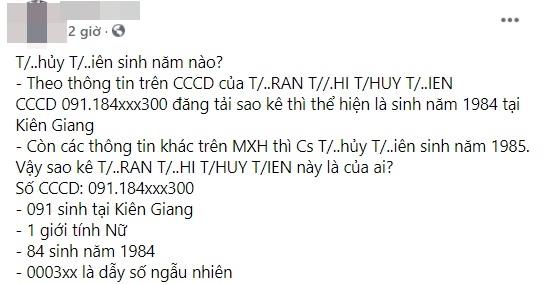 Thủy Tiên sinh năm 1985 là thông tin ảo?-3