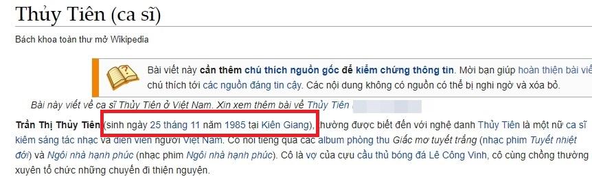 Thủy Tiên sinh năm 1985 là thông tin ảo?-6