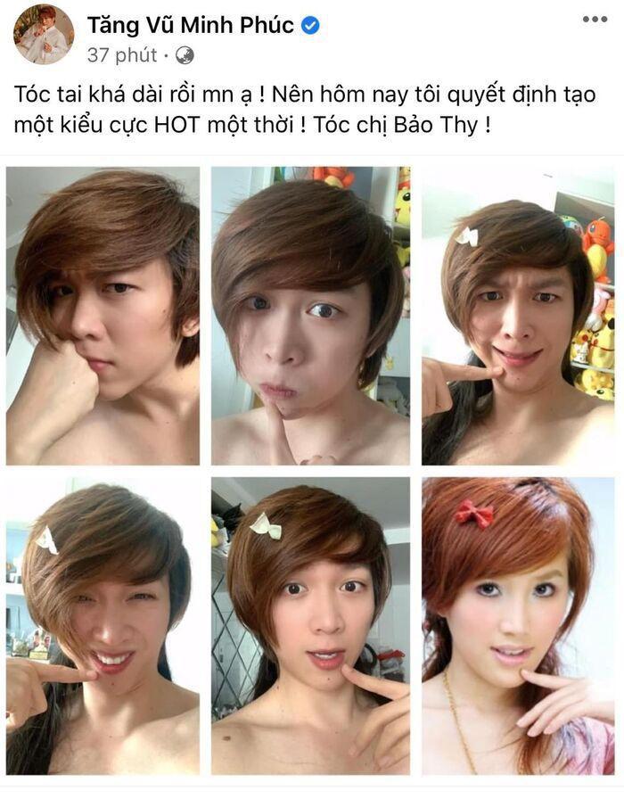 Một nam ca sĩ khoe kiểu tóc sư tử chị Bảo Thy đầy táo bạo-3