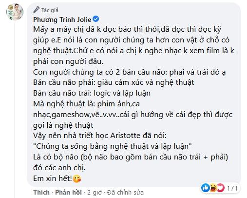 Phương Trinh Jolie - Lý Bình bị mắng phát ngôn ngớ ngẩn-6