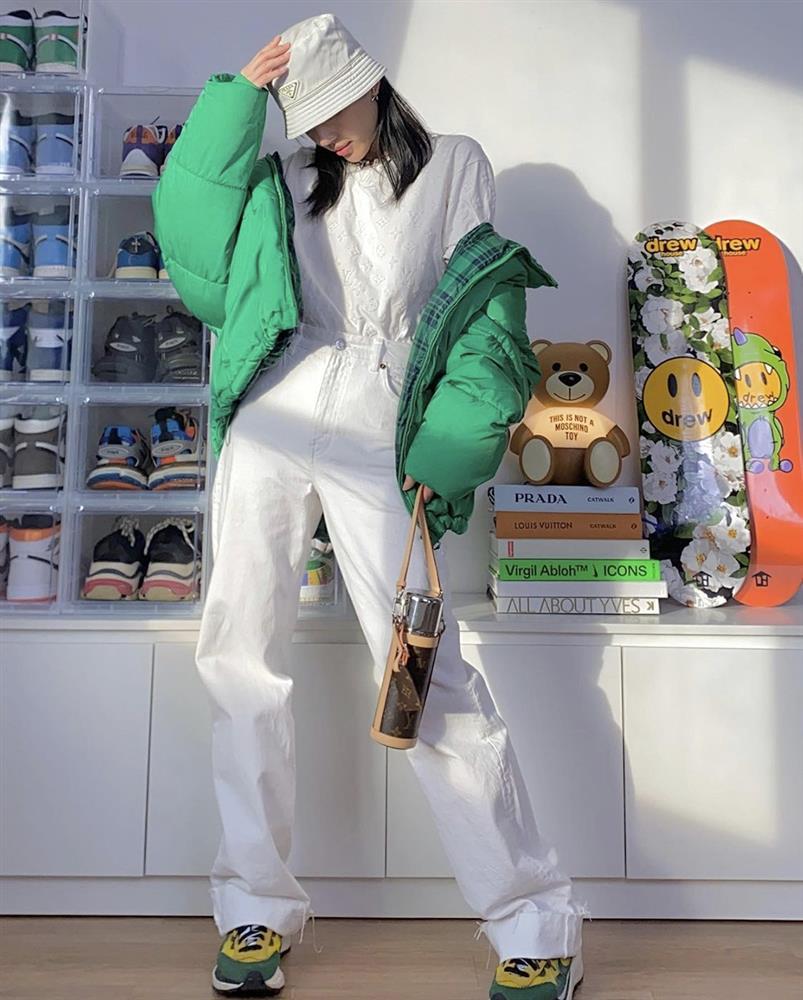 Khánh Linh mix đồ cực đỉnh từ tủ đồ của bạn trai-5