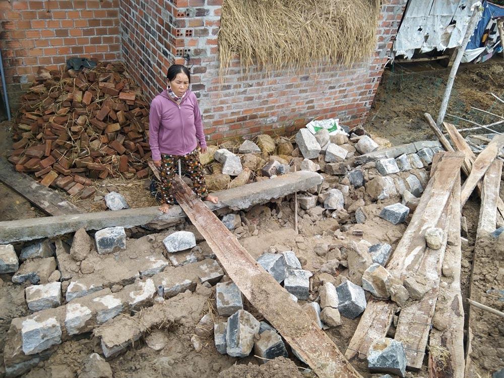 Hợp tác xã sập tường mới xây, 1 người tử vong thương tâm-1