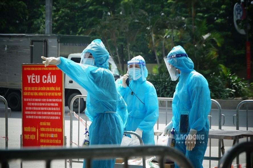 Hà Nội: Phong tỏa tạm thời hơn 1.200 dân sau khi phát hiện F0-1