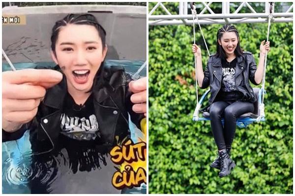 Thúy Ngân thi hoa hậu ngô nghê, khác xa kẻ mạnh Running Man-7