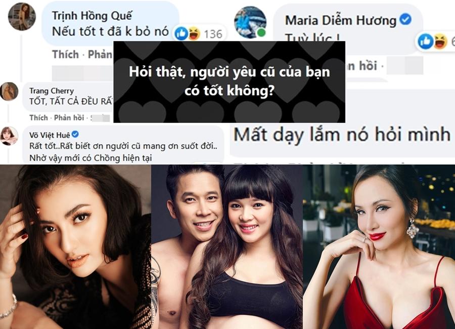 Mở đầu tin sao Việt là topic tình ái: 