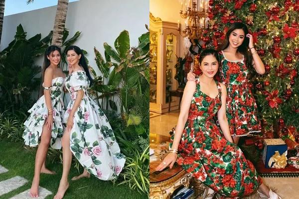 Thần thái chuẩn phu nhân tỷ phú của mẹ Tiên Nguyễn ở tuổi 51-6