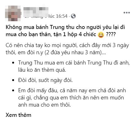 Tặng bạn thân 4 chiếc bánh Trung thu mặc kệ người yêu mốc mép-1