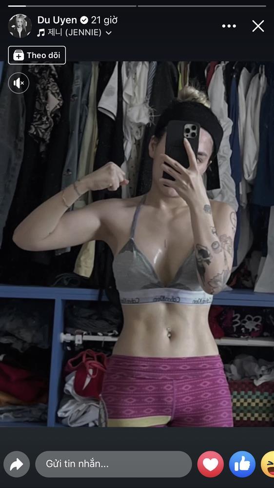 Du Uyên khoe body như lực điền, netizen: Đạt G tới công chiện-4