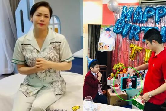 Chồng cũ không quên Nhật Kim Anh trong tiệc sinh nhật con