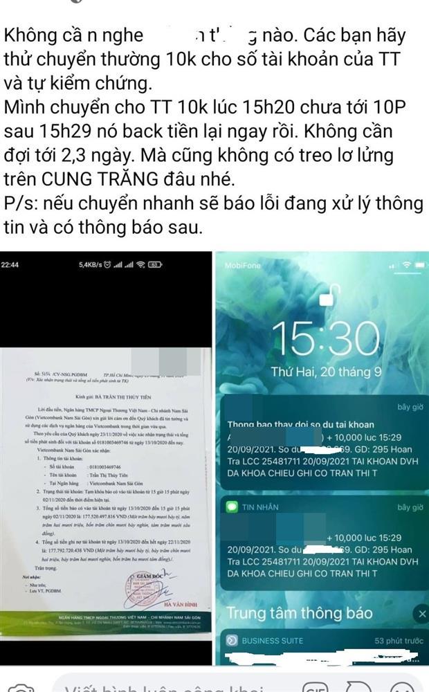 CEO bóc tạm khóa báo có, Thủy Tiên làm rõ ngọn nguồn-3