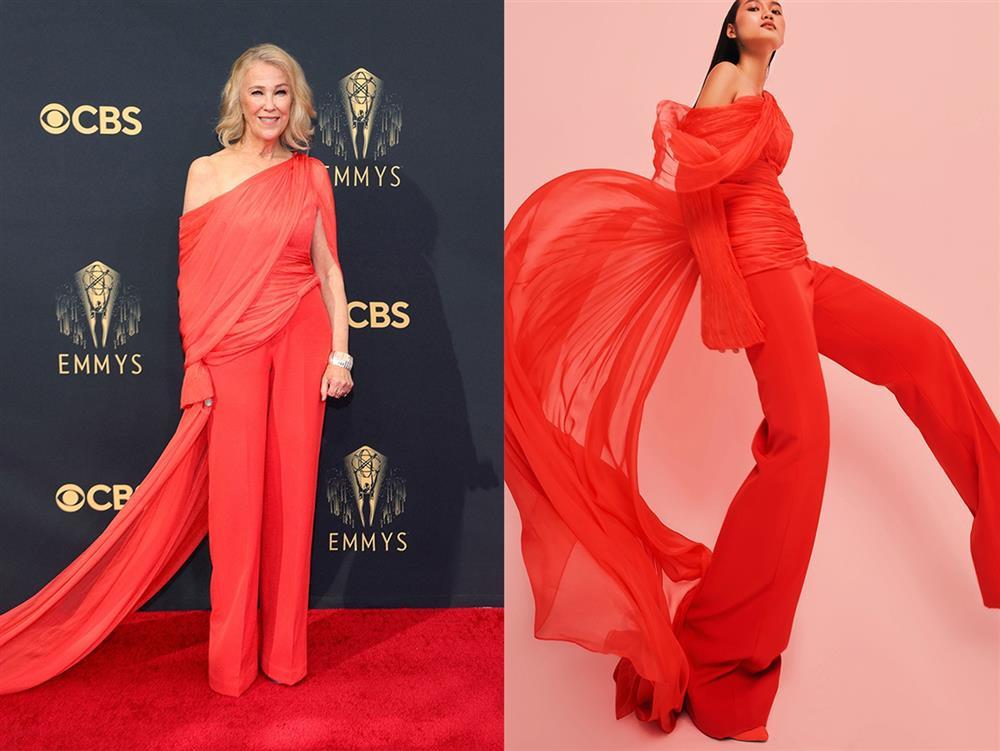 Thanh Hằng đụng hàng xuyên lục địa tại thảm đỏ Emmy 2021-4