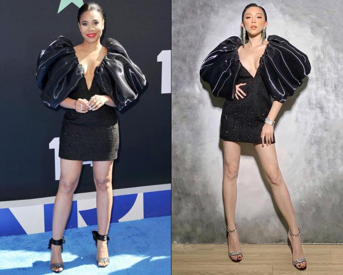 Thanh Hằng đụng hàng xuyên lục địa tại thảm đỏ Emmy 2021-13