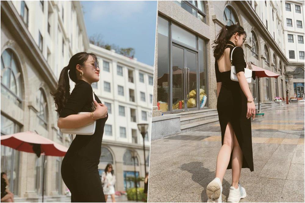 Style đen - trắng gợi cảm của cô tiểu tam Hương Vị Tình Thân-11