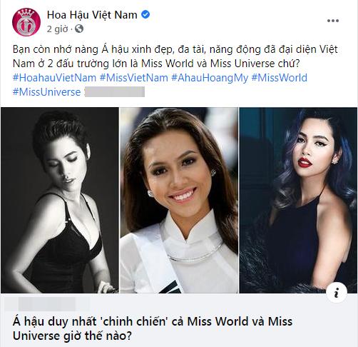 Fanpage Hoa hậu Việt Nam liên tục đăng tin sai sự thật-1
