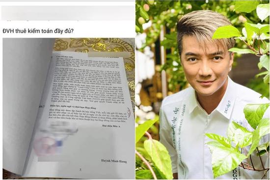 Lộ hợp đồng của Đàm Vĩnh Hưng và một công ty kiểm toán?