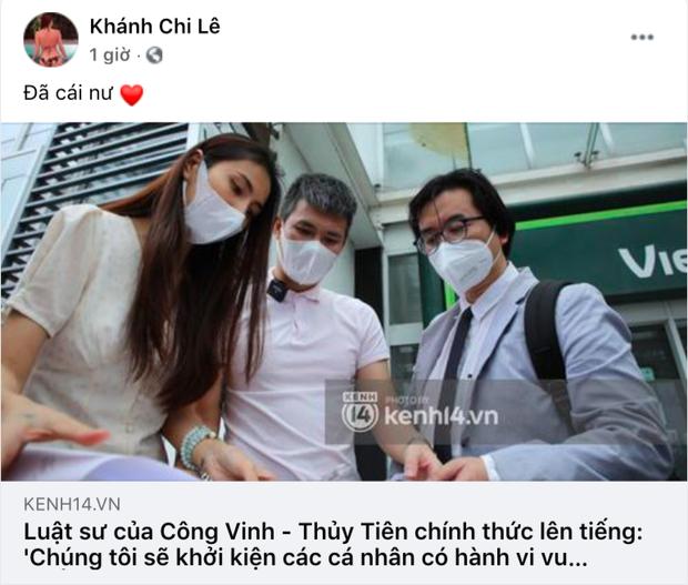 Thủy Tiên tố cáo Phương Hằng, em gái Công Vinh thể hiện thái độ-2