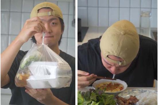 Ăn lại bún chả Hà Nội sau giãn cách, trai Hàn phản ứng mãnh liệt