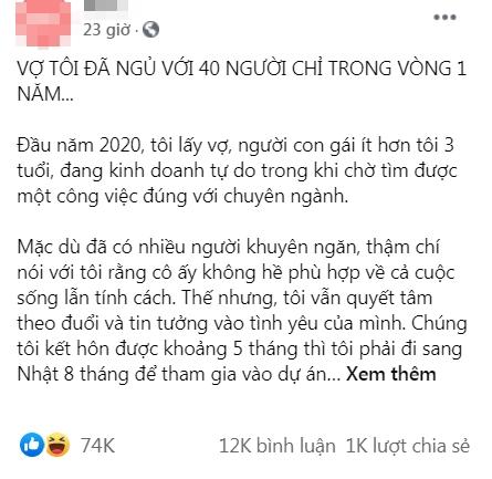 Sự thật sau lời thú nhận ngủ với 40 người trong 1 năm của vợ-1