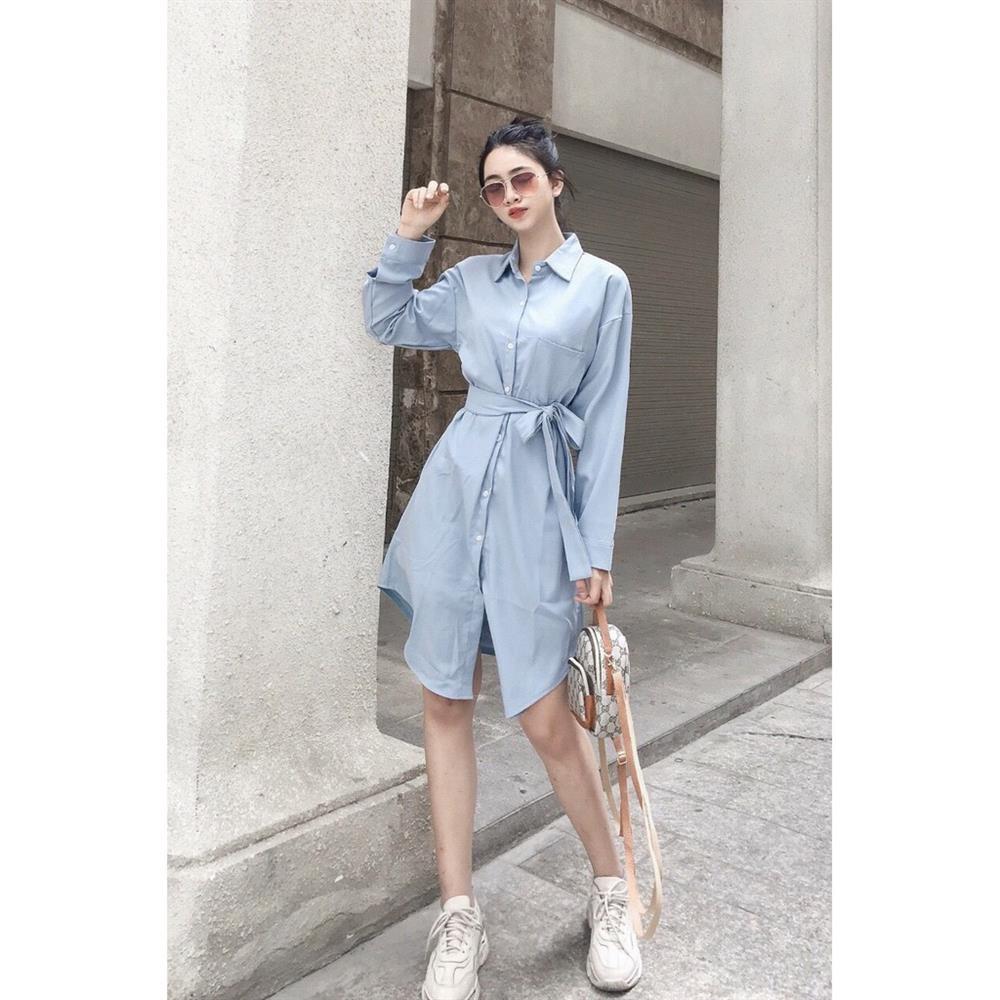 5 kiểu giày hoàn hảo để mix với đầm sơ mi mùa thu-1