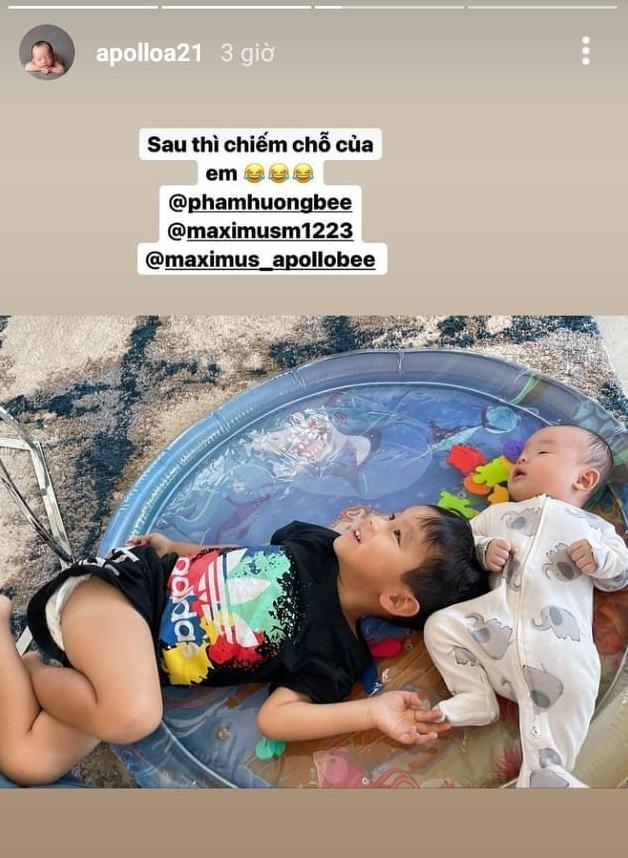 Ảnh cận mặt nét căng của cậu út nhà Phạm Hương-3