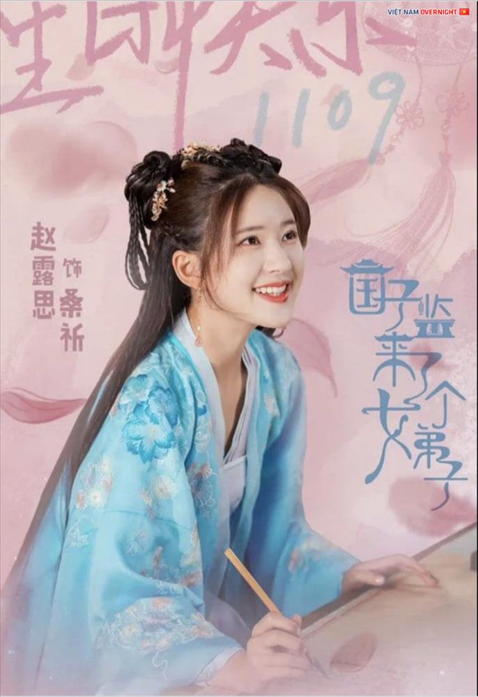 Sạn phim Triệu Lộ Tư: Tóc nhuộm hiện đại, thế thân thấy rõ-3