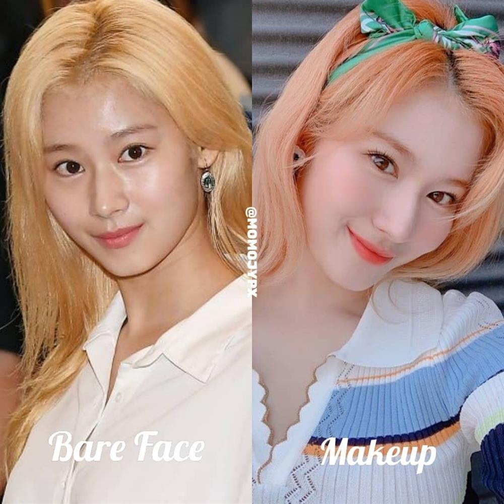 Mặt mộc mỹ nhân TWICE: Momo đẹp tự nhiên - Sana da sạm khó tin-3