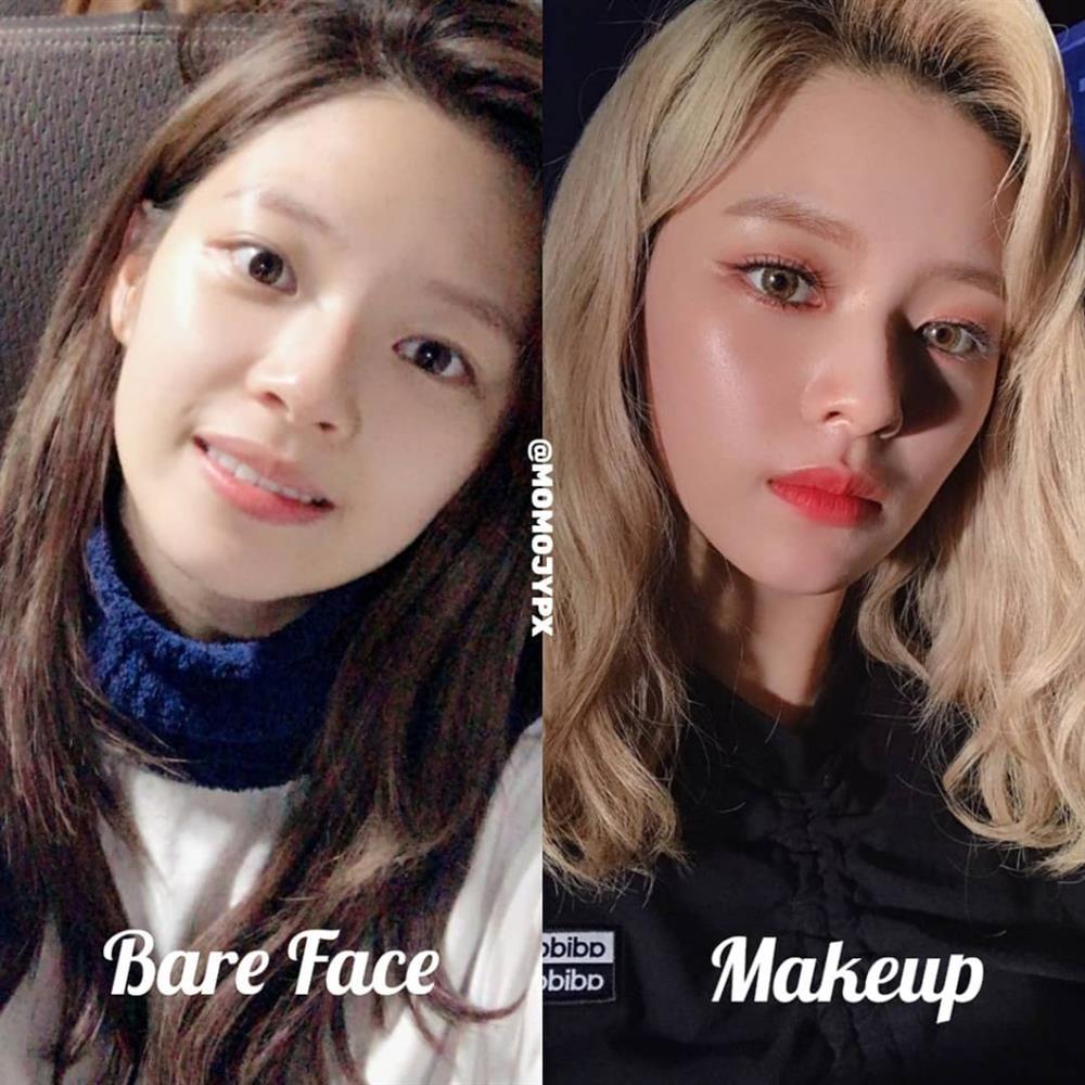 Mặt mộc mỹ nhân TWICE: Momo đẹp tự nhiên - Sana da sạm khó tin-8